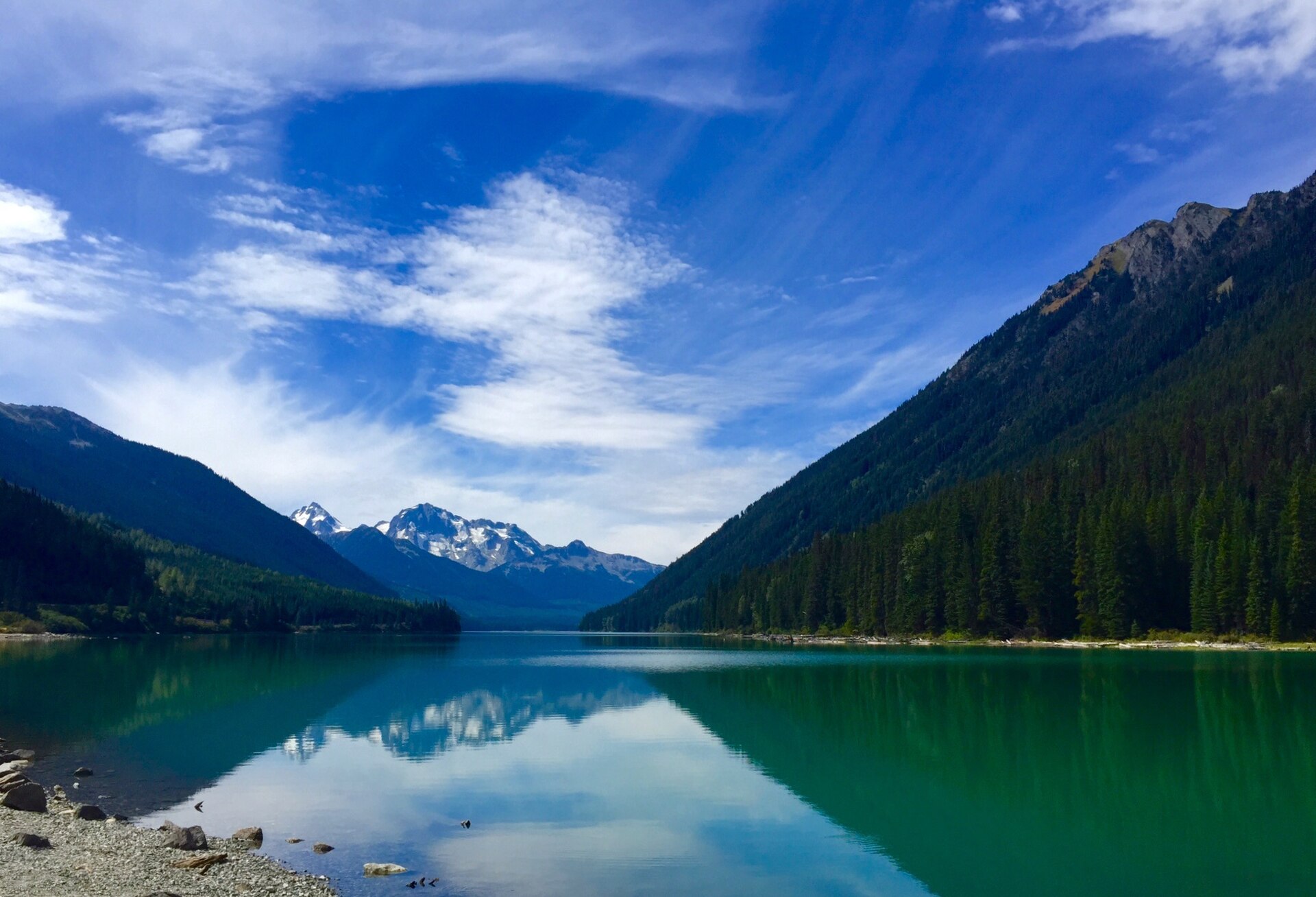 Duffey Lake an Hwy 99