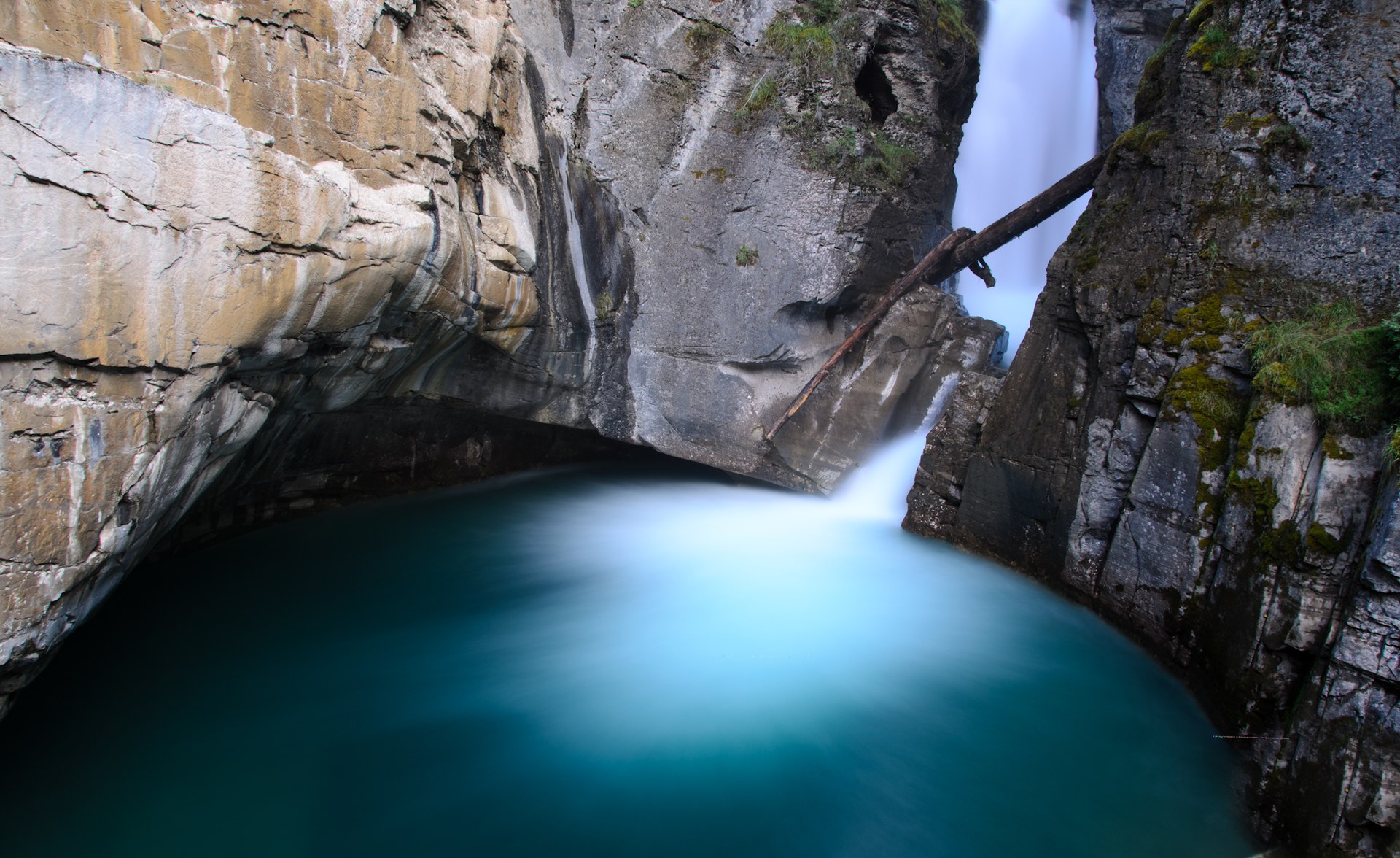 Lower Falls am Johnston Canyon
