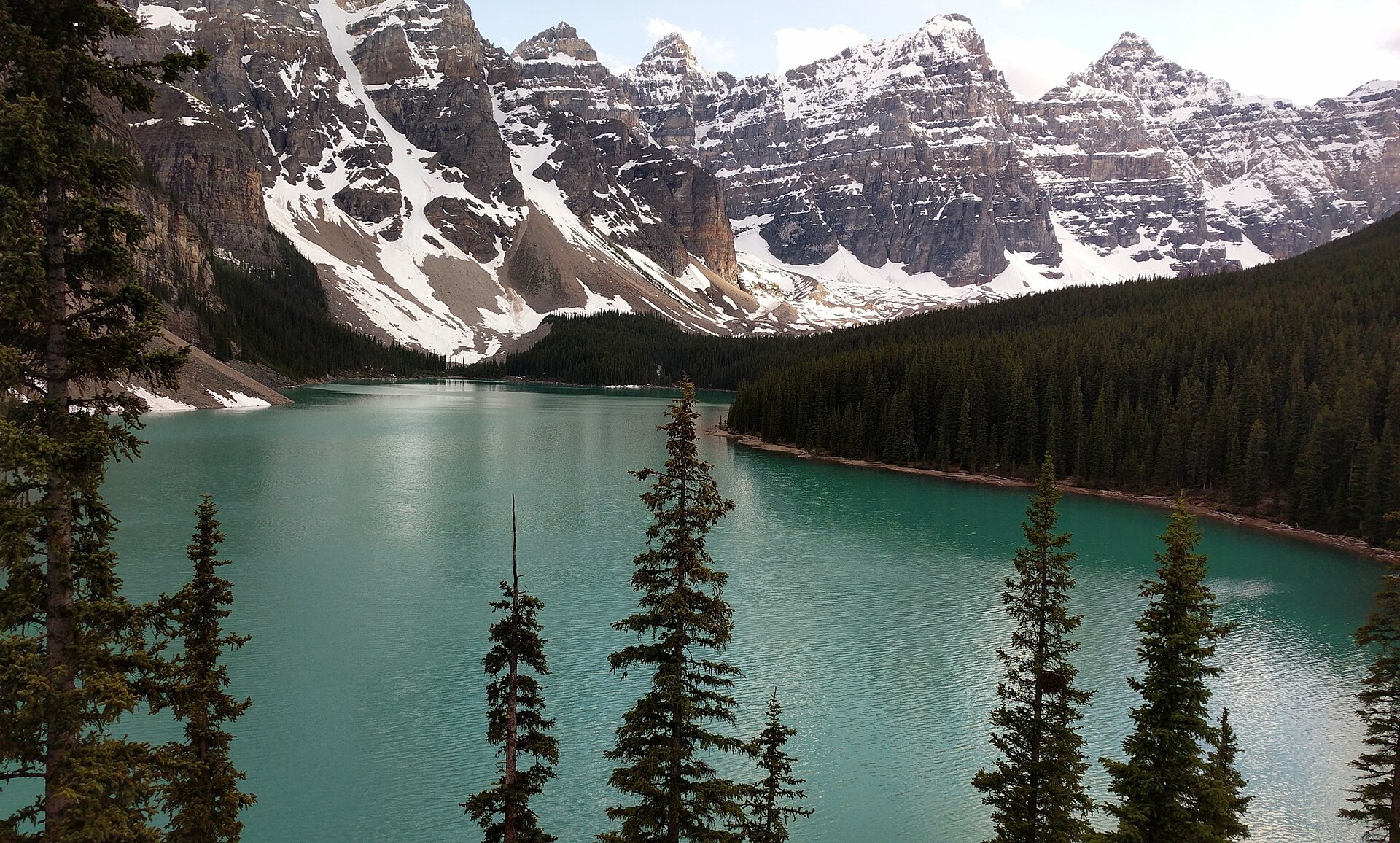 Moraine Lake vom Rockpile